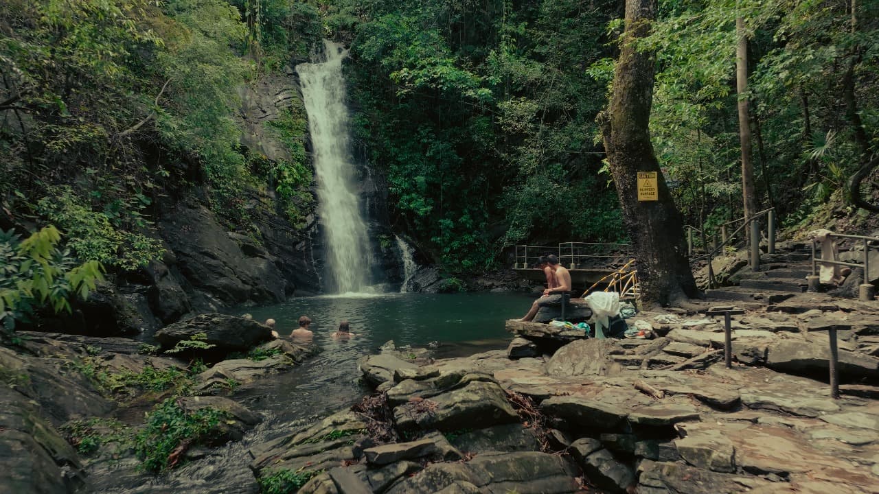 Mayan Chocolate Making + Waterfall