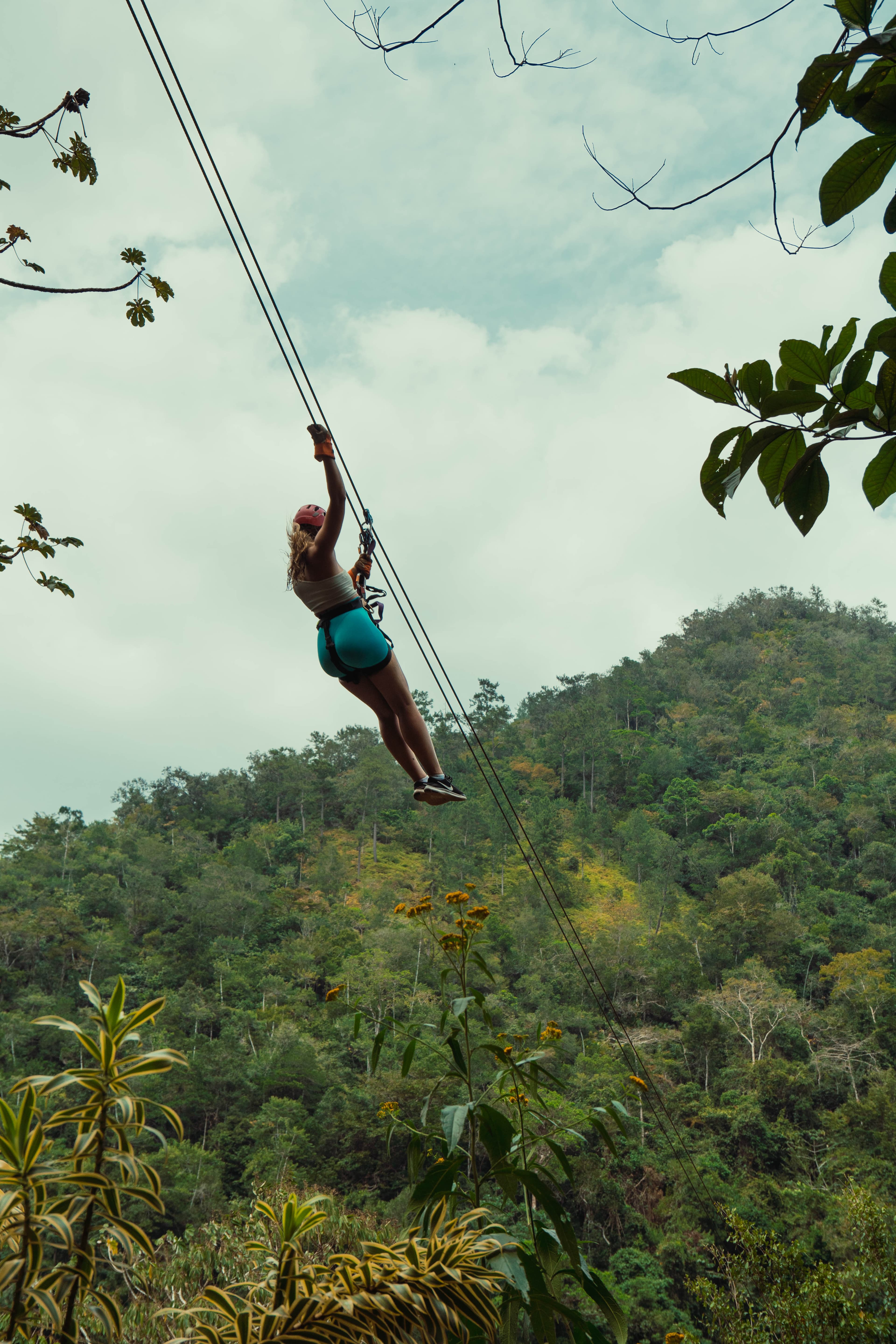 Mayan Sky Zip Line + River Tubing + Waterfall
